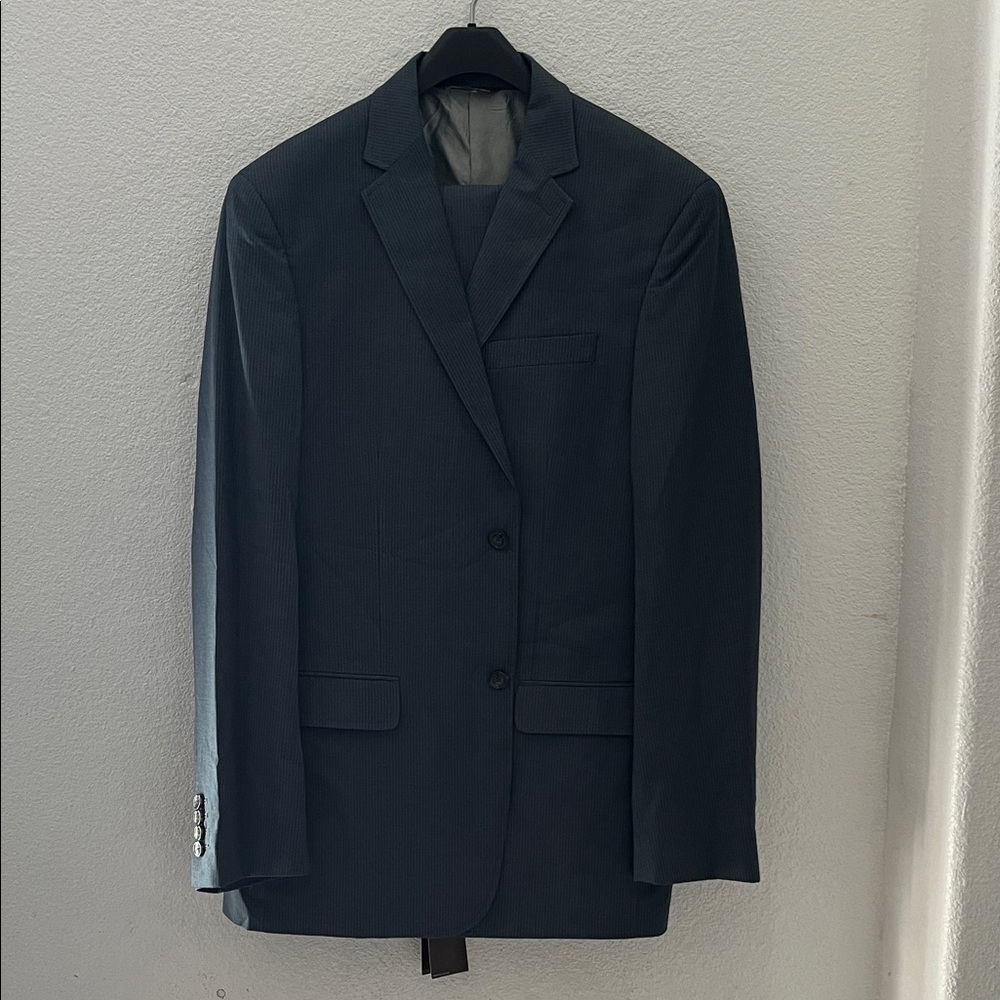 PERRY ELLIS Men's Classic Blue Blazer Set